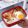 Pikkukuva 5 / 5: Retro söpö japanilainen kani-kaksoiskerroslokeroinen kannettava opiskelijan lounaslaatikko