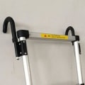 Miniatyrbilde 4 av 5: Teleskopisk stige krok stabilisatorer avstand/tak kroksett/håndtak stabilisator og overflatebeskyttere for