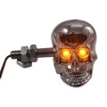 Miniatyrbilde 3 av 5: Punk Skull-formede Blinklys for Motorsykkel Modifisering