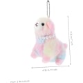 Miniatyrbillede 3 af 8: Alpaca Udstoppede Dyr Nøglering Vedhæng Plyslegetøj