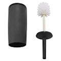 Miniatyrbillede 1 af 5: Toiletbørste og Holder Toilet Skål Børste Med Holder Sort Til Badeværelser Moderne Design Toilet B