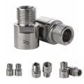 Miniatyrbilde 5 av 5: Sykkelpedaladaptere Venstre Høyre Anti-korrosjon Sykkelpedalforlengere Titanium