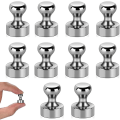 Miniatyrbild 1 av 3: Neodymiummagneter Starkt Tryckknappar Konformade Kortnålar