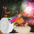 Miniatyrbillede 3 af 5: Stjernehimmel Projektionslys Måne Fuldt Himmels Stjerne Soveværelse Atmosfære Natlys Led Farverig Fjernbetjening Lampe