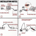Miniatyrbilde 4 av 5: 2 stk Universelle Auto D1S D2S D3S D4S LED 6000K Bil Forlykter