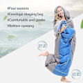 Miniatyrbilde 2 av 3: 1,35 kg Sovepose Camping Musling Soveposer Trekking