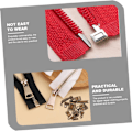Miniatyrbild 8 av 8: Zipper Supplies Universal Dragkedjestopp Reparationskit för Hemmabruk Enkel att Installera