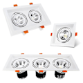 Miniatyrbilde 5 av 5: 2-pakks LED Nedfelt Taklampe Cob Downlight 5W