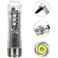 Miniatyrbilde 4 av 5: Minilommelykt, Oppladbar Nøkkelring Lommelykt LED, 350 Lumen
