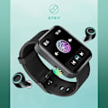 Miniatyrbild 4 av 4: Smartwatch med temperaturmätning, Bluetooth-samtal, Smart Armband, Pulsmätning, Blodtryck, Syre, Bluetooth-musik