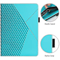 Miniatyrbild 2 av 5: Galaxy Tab S6 Lite SM-P610 Rhombus Skin Flip Läderfodral