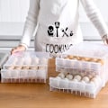 Miniatyrbilde 3 av 5: Eggboks for kjøleskap, plast, skuff