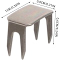 Miniatyrbild 7 av 8: Omedelbar Dragkedjereparation Stoppbitar Metall Dragkedjestoppar Kit för Kläder Jackor Väskor