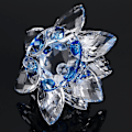 Miniatyrbillede 3 af 5: Krystal Lotusblomst, Dia 100mm(4\") - Til Hjemmedekor