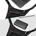 Miniatyrbilde 4 av 4: USB-refleksvest med LED-indikatorlys, fjernkontroll for sykling, løping og jogging