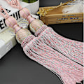 Miniatyrbillede 2 af 5: 1 Par Tasselgardiner Tilbageholdere Hjem Dekorative Vindue Gardin Bold Tassels Tov Holdbacks (pink) (shikai)-yuhao