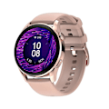 Miniatyrbillede 5 af 5: Smartwatch med Vejrtrækningstræning, Dial Push, Bluetooth Musik Black glue