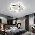 Miniatyrbillede 1 af 5: 50cm Dæmpbar Geometrisk Loftlampe Aluminium Moderne