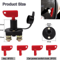 Miniatyrbillede 2 af 5: 2 Pak 12v/24v Bilbatteri Isolator Afbryder Strøm Afbryder Nødsituation Switch