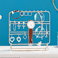 Miniatyrbild 3 av 5: Smyckestativ, Metallörhängeorganisatör, Vacker Halsbandshållare Armband Display, Smycken Org-haoyi-yuhao