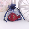 Miniatyrbillede 3 af 4: Organza Pose Jewellery Pose Organza Slikpose Bryllupsgave Fødselsdagsfestposer Pakke med 100 13*18cm