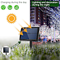 Pikkukuva 2 / 5: Jouluvalot Ulkotiloihin 102m 1100 Led 52m 600 Led Aurinkovoimalla