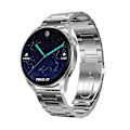 Miniatyrbillede 3 af 5: Smartwatch med Vejrtrækningstræning, Dial Push, Bluetooth Musik Black glue