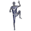 Miniatyrbild 4 av 5: Venom Jumpsuit Barnkläder Superhjälte Fancy Up Zentai Bodysuit Prestanda Kostym 3-4 Years
