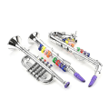 Miniatyrbild 3 av 5: 3-pack Barnmusikinstrumentleksak Klarinett, Saxofon Trumpet, Blås- och Mässingmusikinstrument Com-yuhao