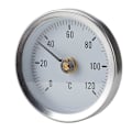 Miniatyrbild 3 av 5: 63mm Bimetallisk Temperaturfjädertermometer Rör Yta Ip55 Vattentät Dammtät