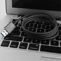 Miniatyrbild 2 av 5: Flätat USB 3.1 till USB Type-C Data Sync Laddningskabel