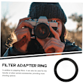 Miniatyrbillede 7 af 8: 67mm-82mm Step-up Ring Filter Adapter til Kameraobjektiv UV Filter Ring til SLR