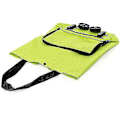 Miniatyrbilde 1 av 5: Foldbar Handlekurv Med Hjul (1 stk, grønn)