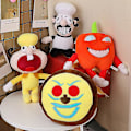 Pikkukuva 1 / 4: Kawaii Peppino Pizza Tower Plushie - Ihastuttava Anime-Pelihahmo Pehmolelu 4pcs