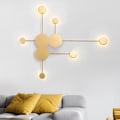 Miniatyrbild 2 av 5: Moderna vägglampor i nordisk stil, infällda, anti-bländande LED