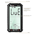 Miniatyrbillede 3 af 5: ET8134/ET8132 Digital Multimeter Sandt RMS Voltmeter