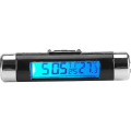 Miniatyrbillede 4 af 5: Bil LCD Digital Klips Termometer Ur Digital LED Bil Ur