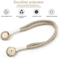 Pikkukuva 2 / 4: Magneettiset verhoklipsit, käsintehdyt verhonpidikkeet