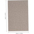 Miniatyrbild 7 av 8: 50 st Mångsidigt Vellum-papper för Ritning, Stämpling, Kalligrafi och Konstprojekt