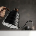 Miniatyrbilde 2 av 2: 1l Rustfritt Stål Te- og Kaffe-Kanne med Termometer og Dripper