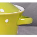 Miniatyrbild 3 av 5: Dots Koreanska Mini Keramiska Gryta Stockpot Lock Spoon Skålar