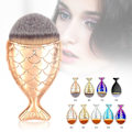 Miniatyrbillede 1 af 5: Mermaid Foundation Makeup Brush Pudder Blush Tool