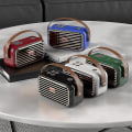 Pikkukuva 2 / 4: Bluetooth-kaiuttimet Retro Langaton Pieni Stereo Koristekaiutin Funky Lahjat