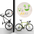 Miniatyrbillede 5 af 5: Cykelparkeringsbeslag Cykelstativer Stativer Væghængt Hanger Cykel Vertikal Opbevaring Holder Klip Til Cykler Display (sort) (1 stk)