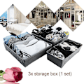 Miniatyrbild 1 av 5: 3-pack Underkläder, BH, Strumpor, Delare, Förvaringslådor