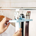 Miniatyrbilde 1 av 5: Oppbevaringsstativ for slips, belter, plassbesparende henger