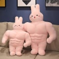 Pikkukuva 3 / 5: 50/70/90cm Plussinen Pehmolelu Jänis Plussinen Poikaystävätyyny Pojat Tytöt 70cm smile