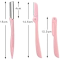 Miniatyrbillede 3 af 4: 4 stk. Øjenbryn Razor Shaper Foldbar Fuzz Kind Hair Remover