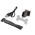 Pikkukuva 5 / 5: LED-pyörän takavalo, pyörän varoitusvalo, pyöreä sydän, USB