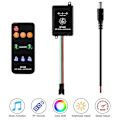 Miniatyrbillede 2 af 4: 4-Modes SP106E LED RGB Musikcontroller med 9-Tasters Fjernbetjening
